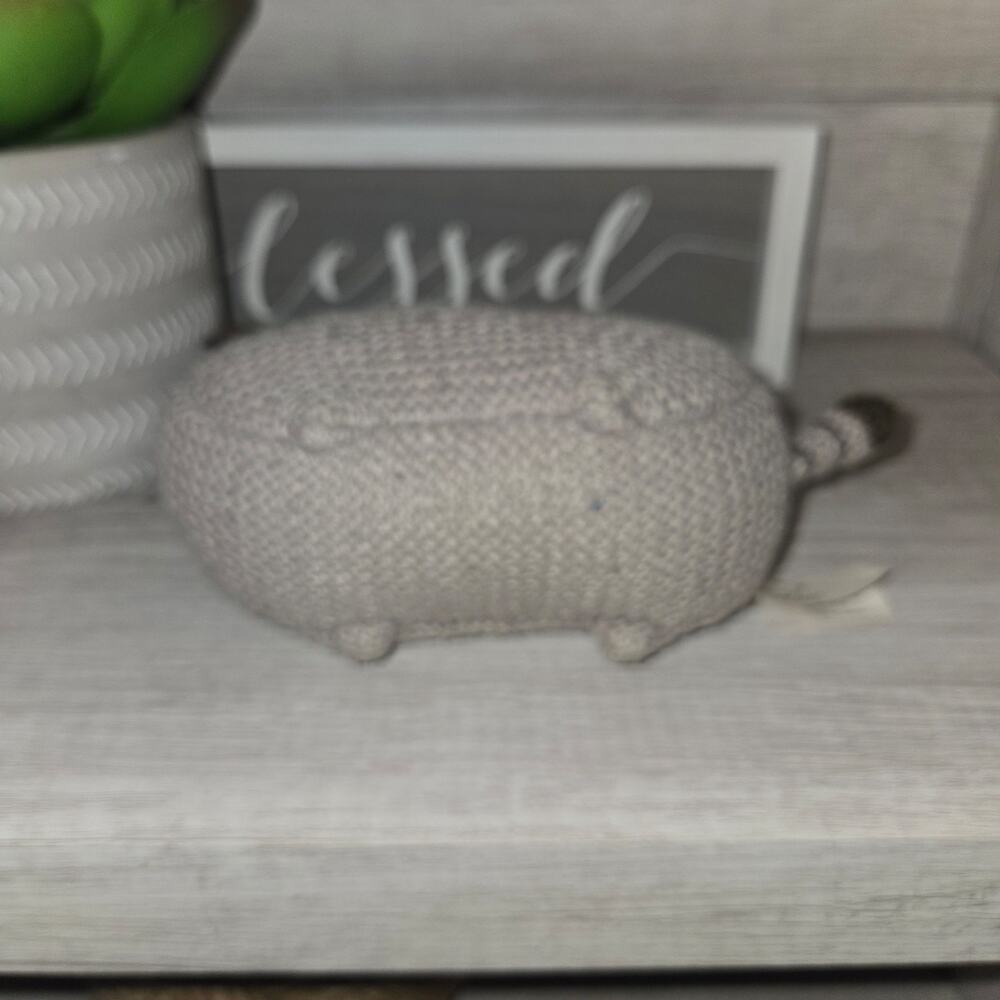 Official Pusheen the Cat Kawaii Soft Crochet Knit Style Plushie - Picture 9 of 10